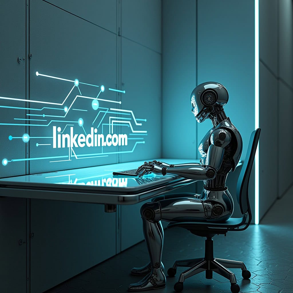 AI does active sourcing on linkedin in the future