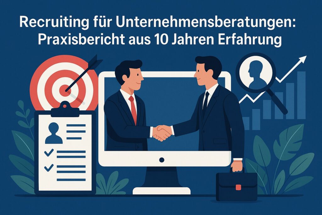Recruiting für Unternehmensberatung Praxisbericht aus 10 Jahren